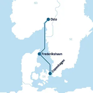 Dfds Ferry - To Oslo Kopenhag
